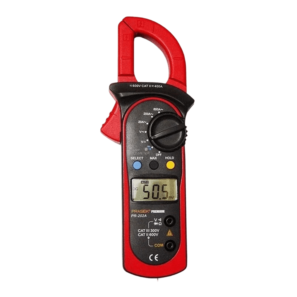 Pinza Amperimetrica Prasek Premium PR 202A